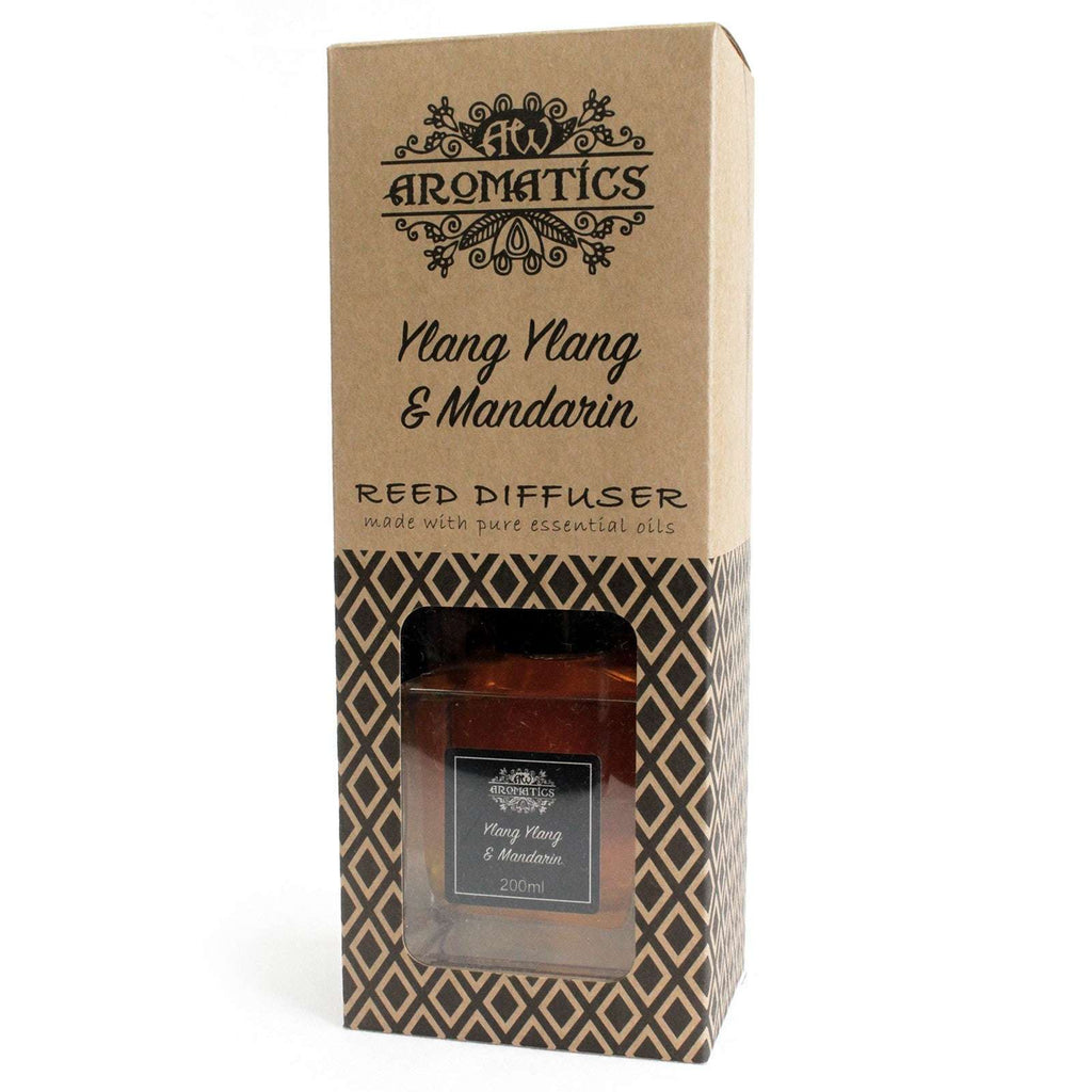 200ml Ylang Ylang & Mandarin Essential Oil Reed Diffuser Shades 4 Seasons