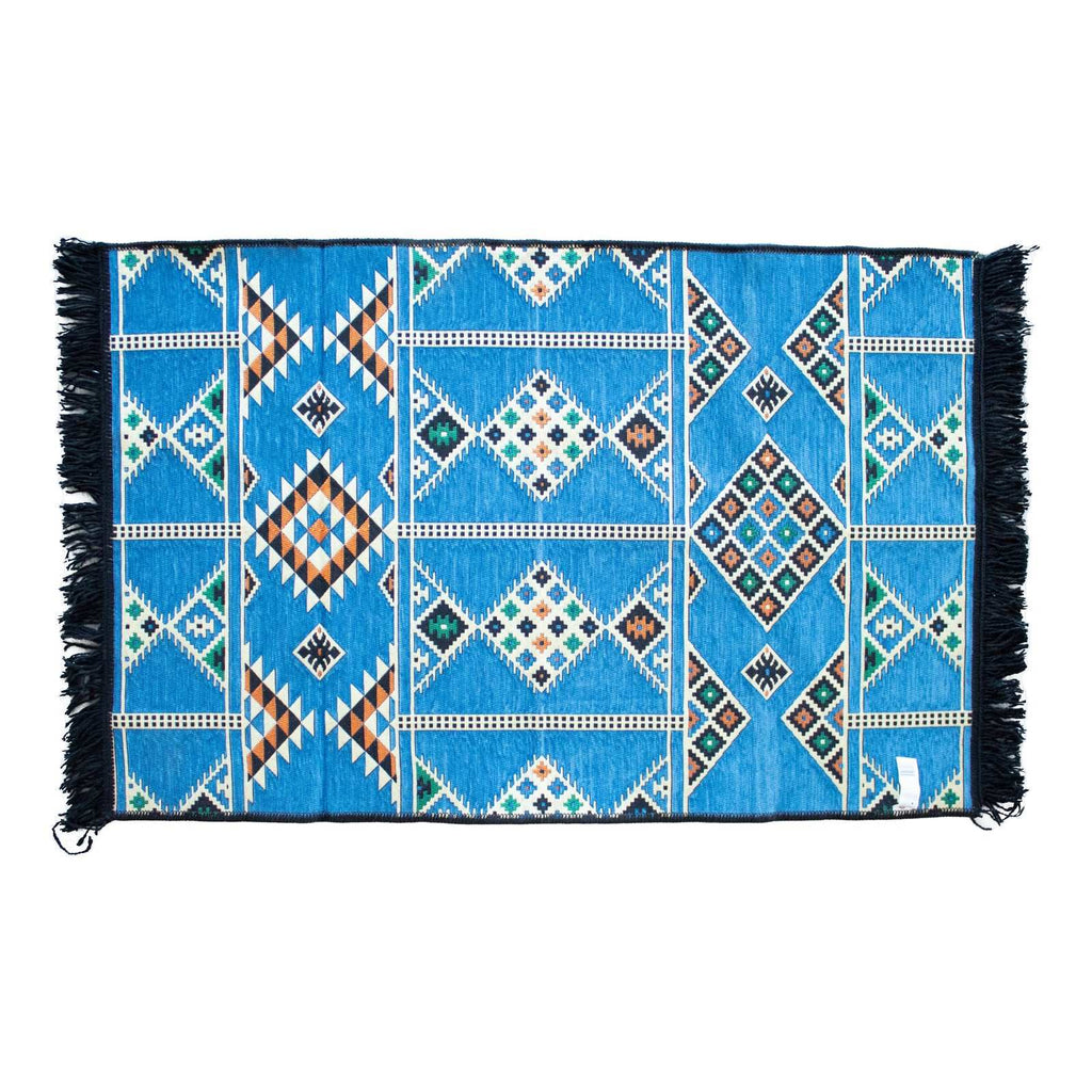 Kilim Rugs 125x80 cm Blue Shades 4 Seasons