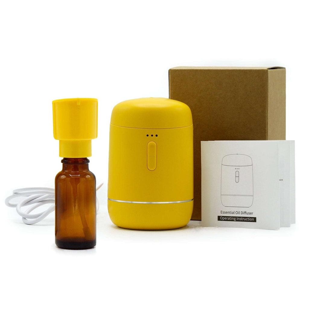 Essential Oil Diffuser Yellow - USB-C Shades 4 Seasons