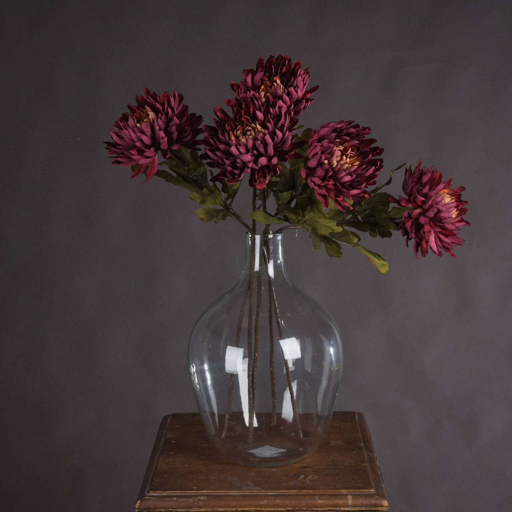 Autumn Spider Chrysanthemum PURPLE PLASTIC Shades 4 Seasons