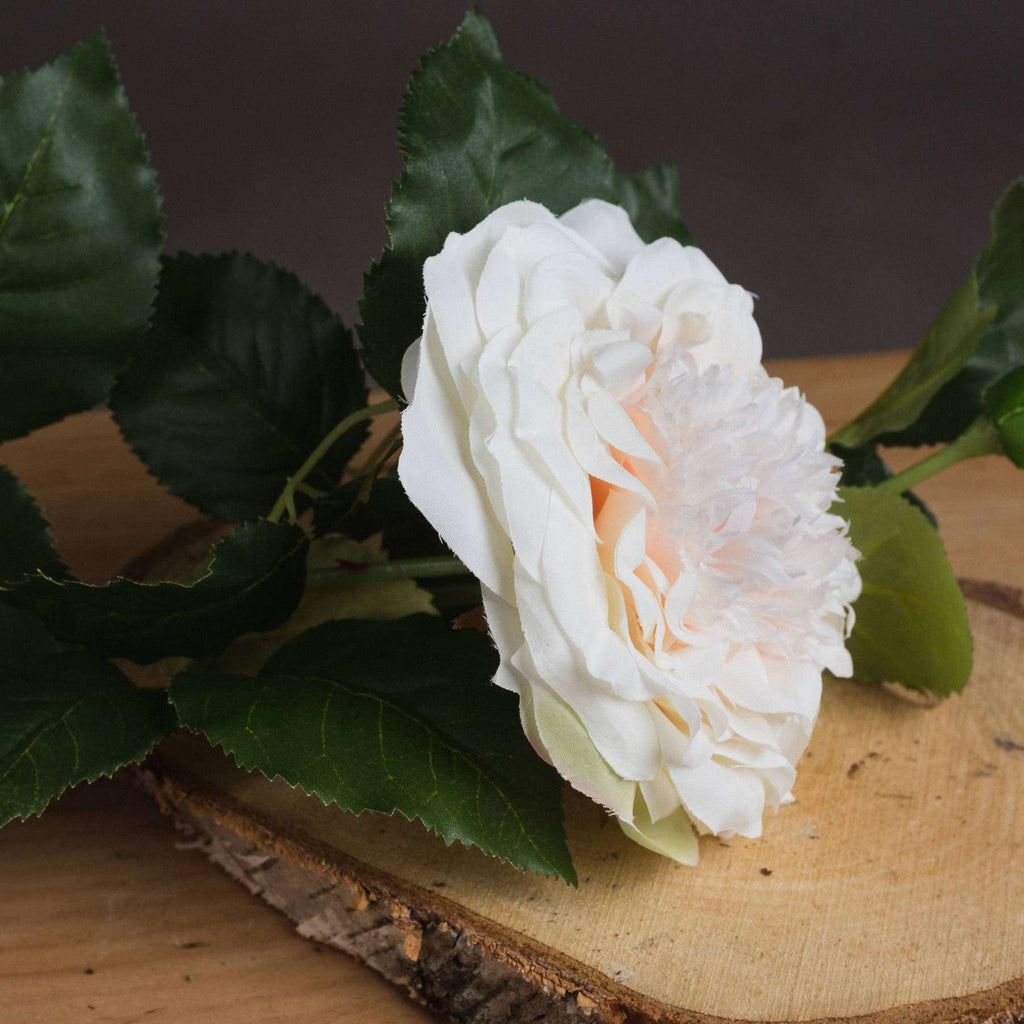White Garden Rose Spray Shades 4 Seasons