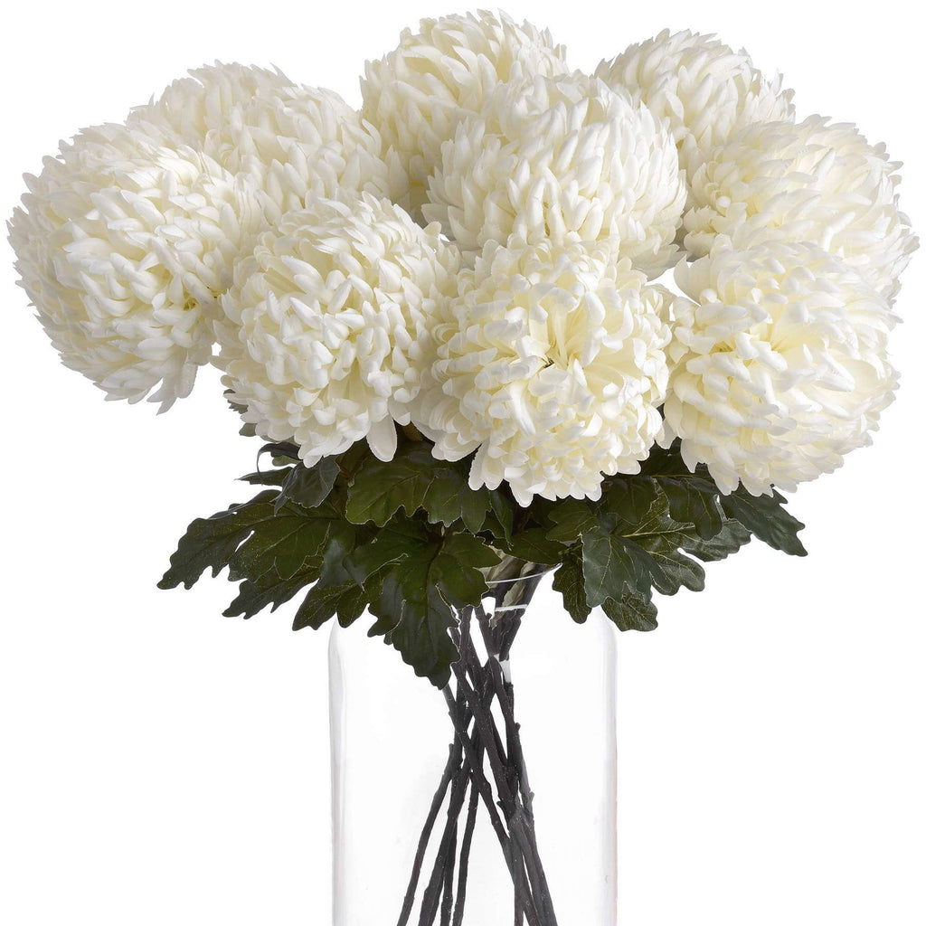 Large White Chrysanthemum Shades 4 Seasons