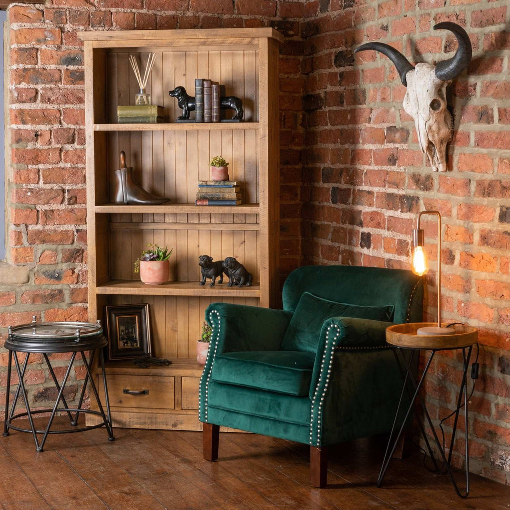 Copper Industrial Lamp With Stone Base Shades 4 Seasons