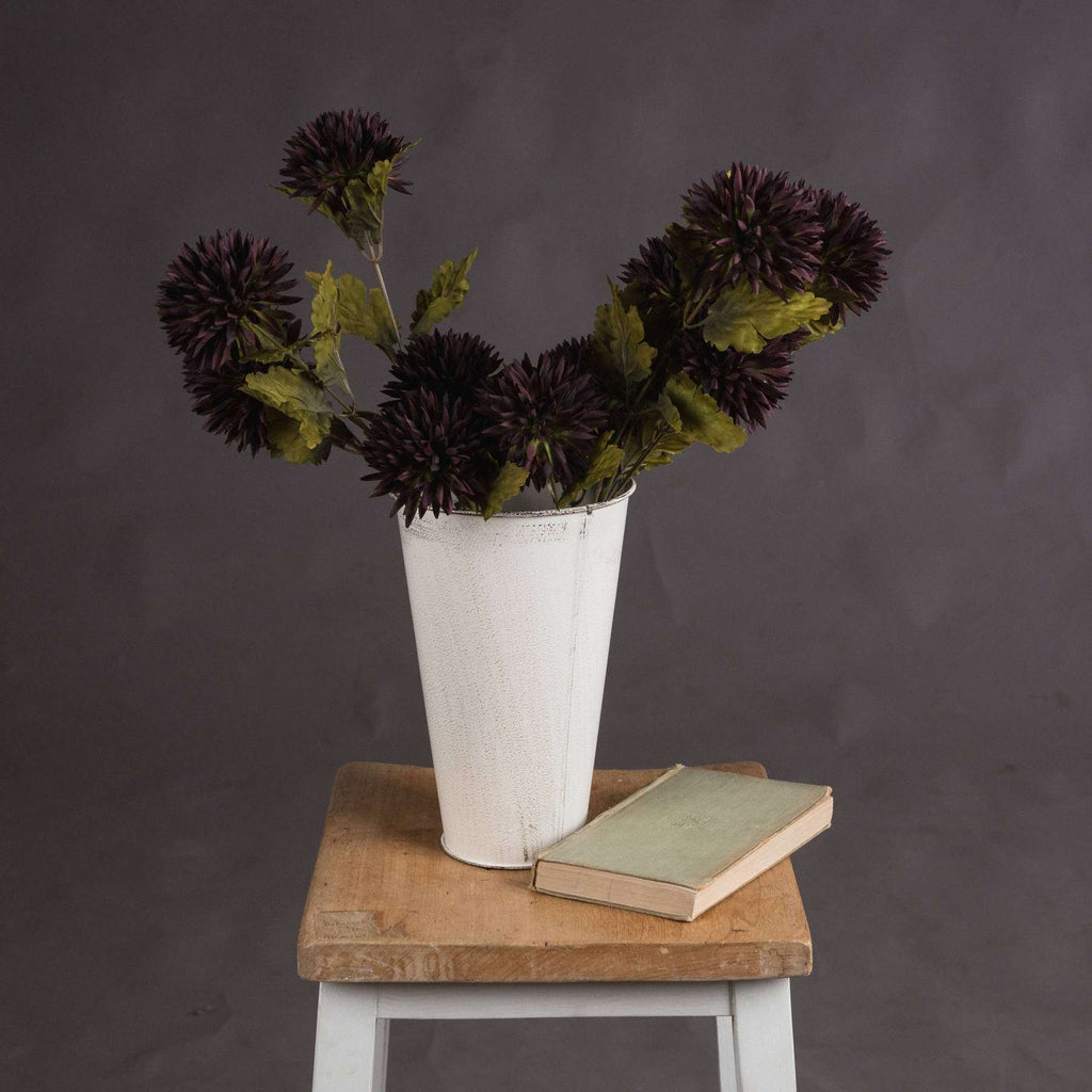 Chocolate Chrysanthemum BROWN PLASTIC Shades 4 Seasons
