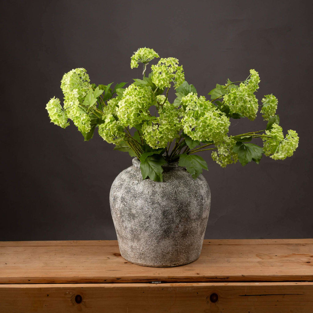 Green Viburnum Spray GREEN PLASTIC Shades 4 Seasons