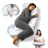BellaMoon 3-in-1 Comfort Pillow for Stylish Support