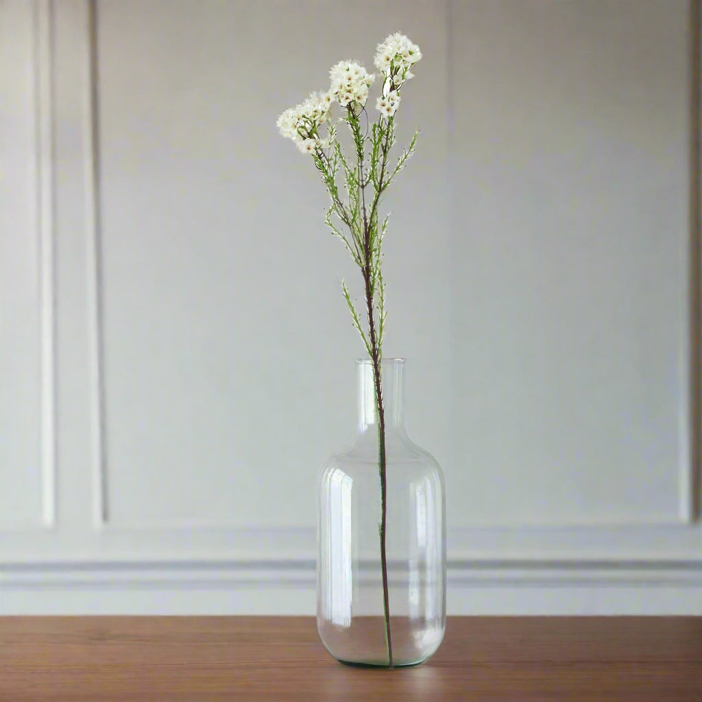 The Natural Garden Collection White Waxflower WHITE PLASTIC Shades 4 Seasons