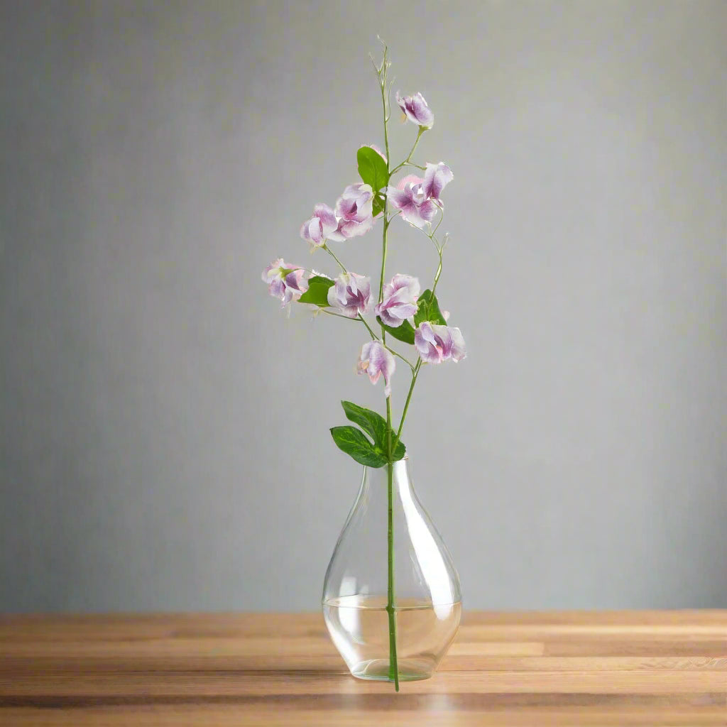 The Natural Garden Collection Purple Sweetpea Stem PURPLE PLASTIC Shades 4 Seasons
