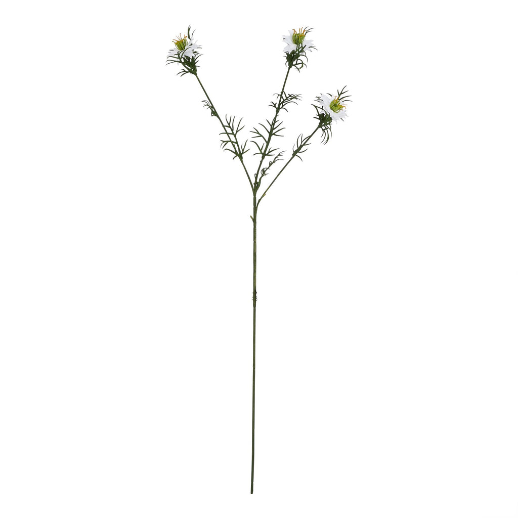 The Natural Garden Collection White Nigella Love In A Mist WHITE PLASTIC Shades 4 Seasons