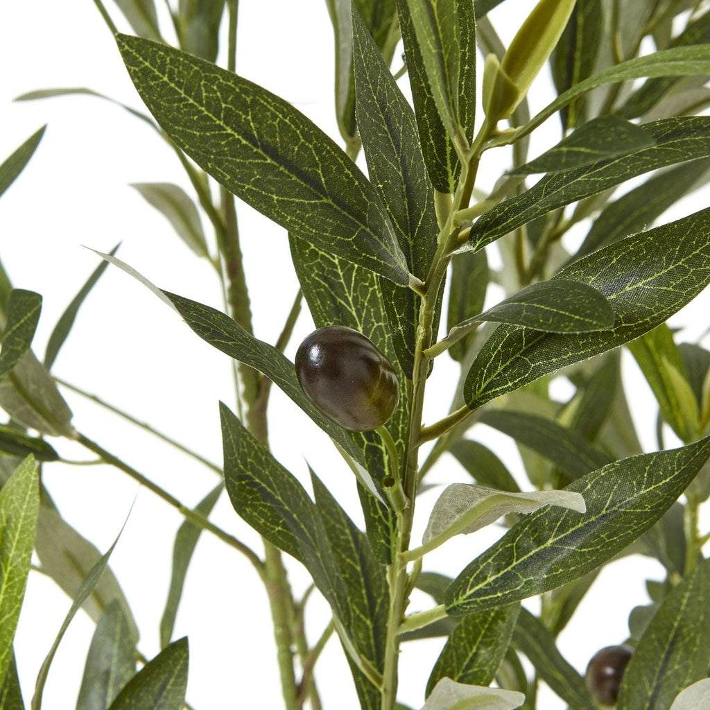 Apulia Olive Tree In White Pot 150Cm Shades 4 Seasons