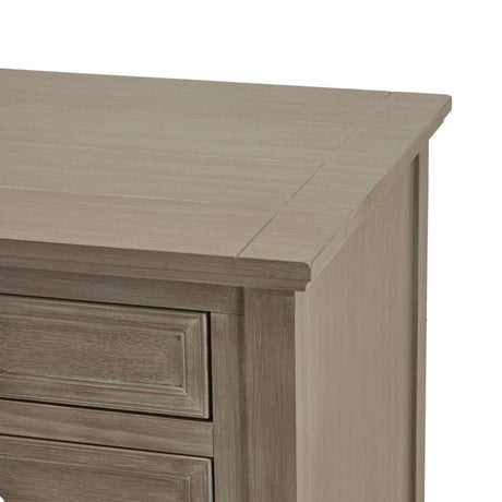 The Serene Collection Three Drawer Bedside Table Shades 4 Seasons