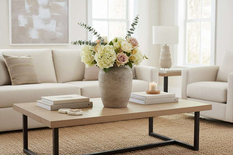 Deruta Medium Mottled Vase GREY CERAMIC Shades 4 Seasons