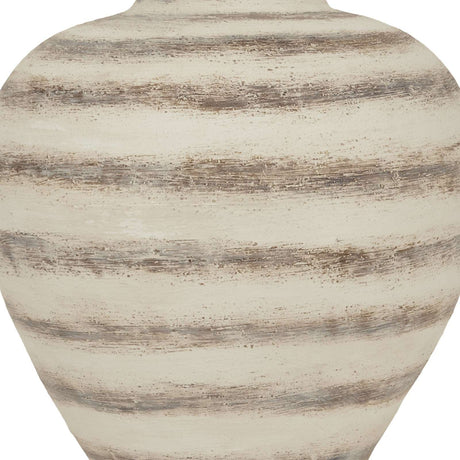 Ravello Large Stripe Amfora Vase Shades 4 Seasons