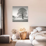 A Silent Winter Morning Canvas