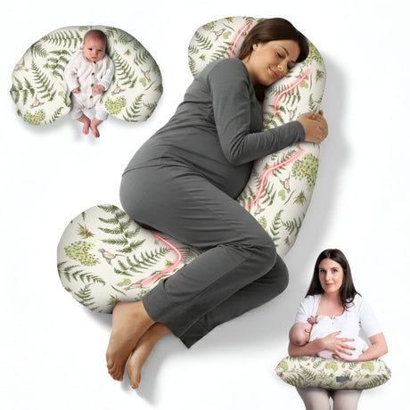 BellaMoon 3-in-1 Comfort Pillow for Stylish Support