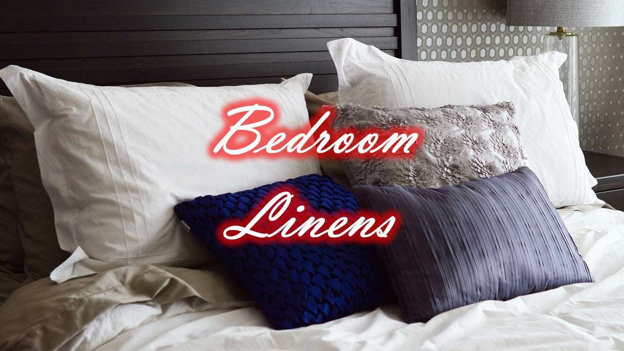 OLIVIA ROCCO Duvet Set on a bed with decorative pillows for a stylish bedroom decor