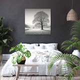 A Silent Winter Morning Canvas