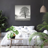 A Silent Winter Morning Canvas