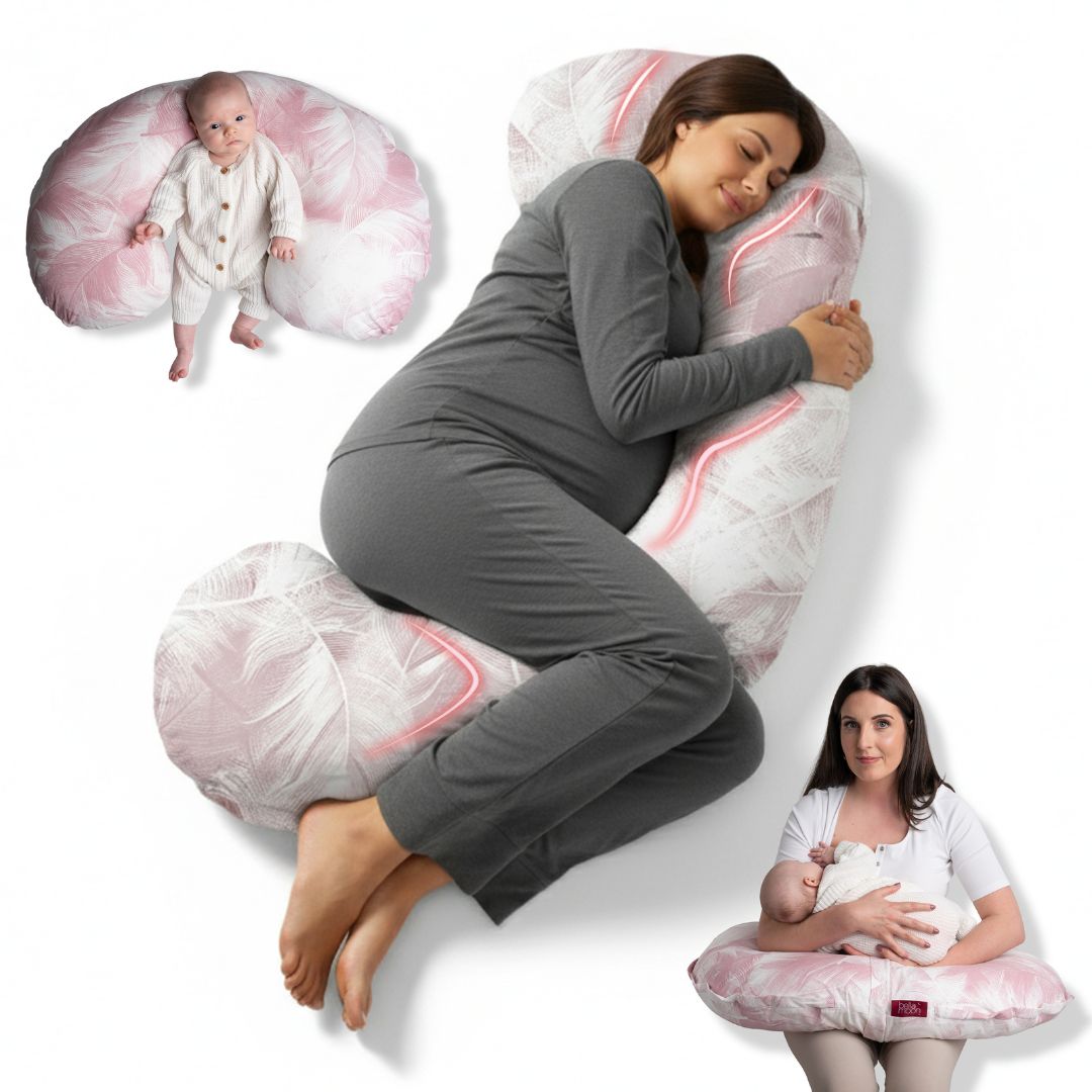 BellaMoon 3-in-1 Comfort Pillow for Stylish Support