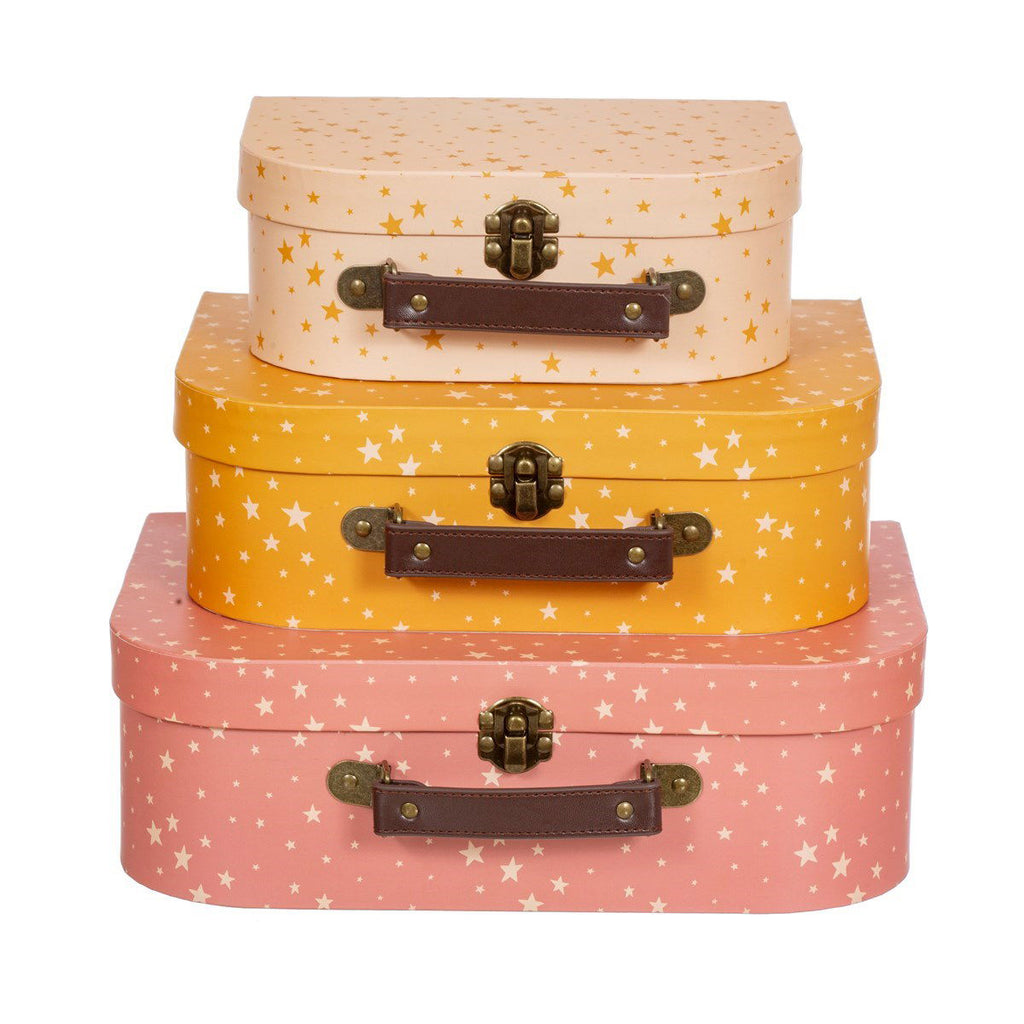 Little Stars Suitcases - Set of 3 Geko Products