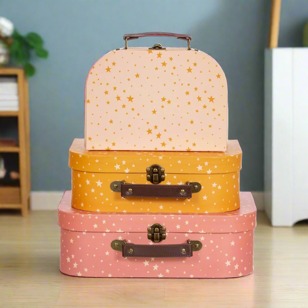 Little Stars Suitcases - Set of 3 Geko Products