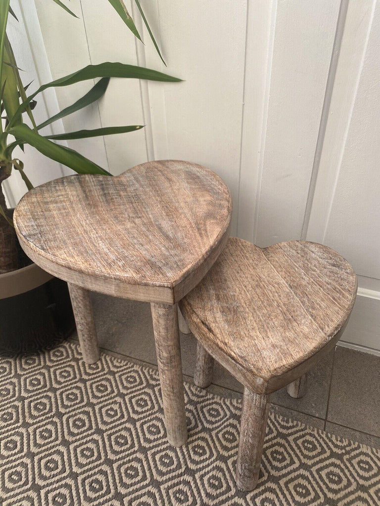 Heart Stools - Set of 2 Geko Products