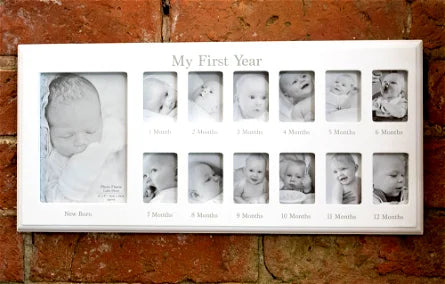 Baby My First Year Photo Frame - Shades 4 Seasons