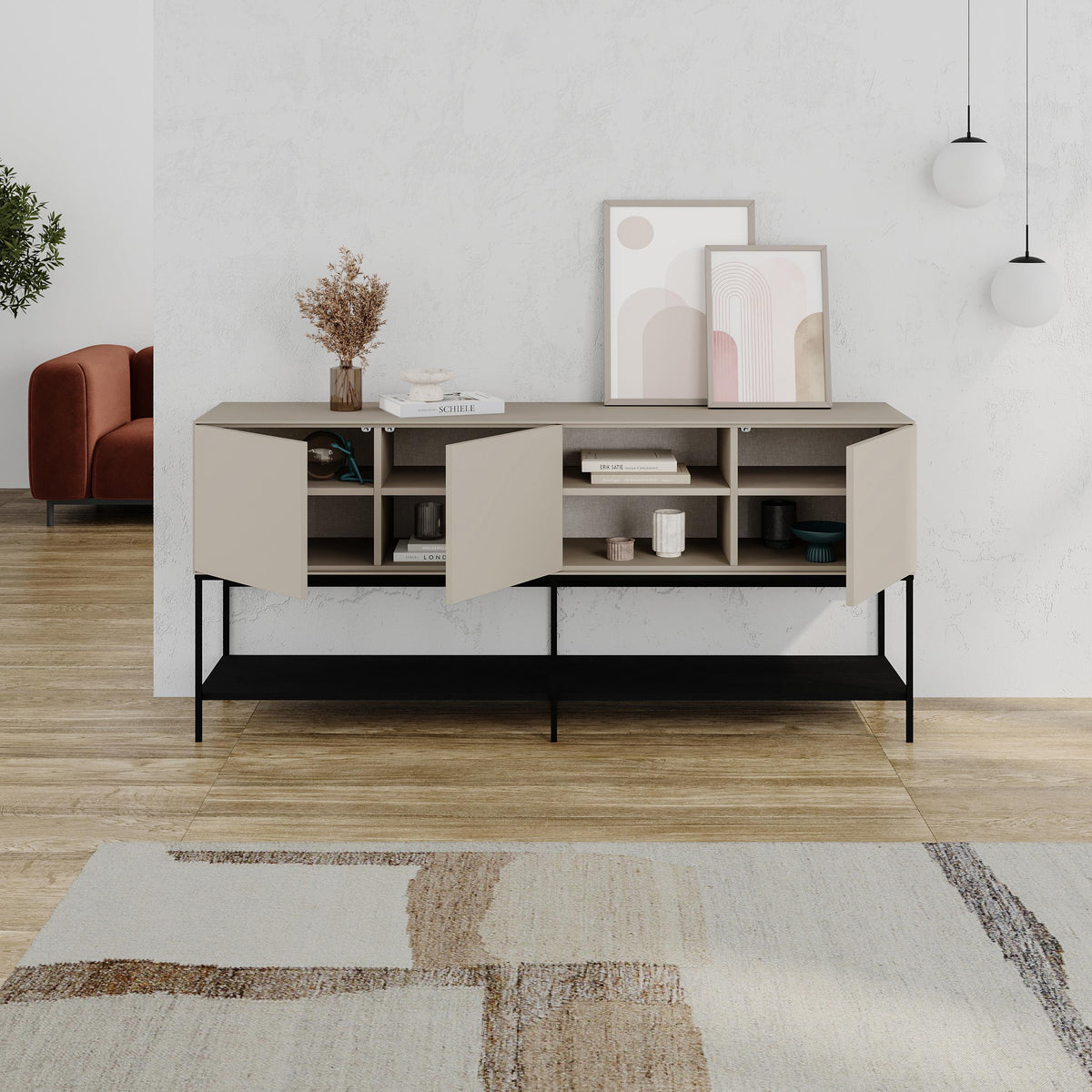 Amira Console Table Modern Sideboard & Storage Unit