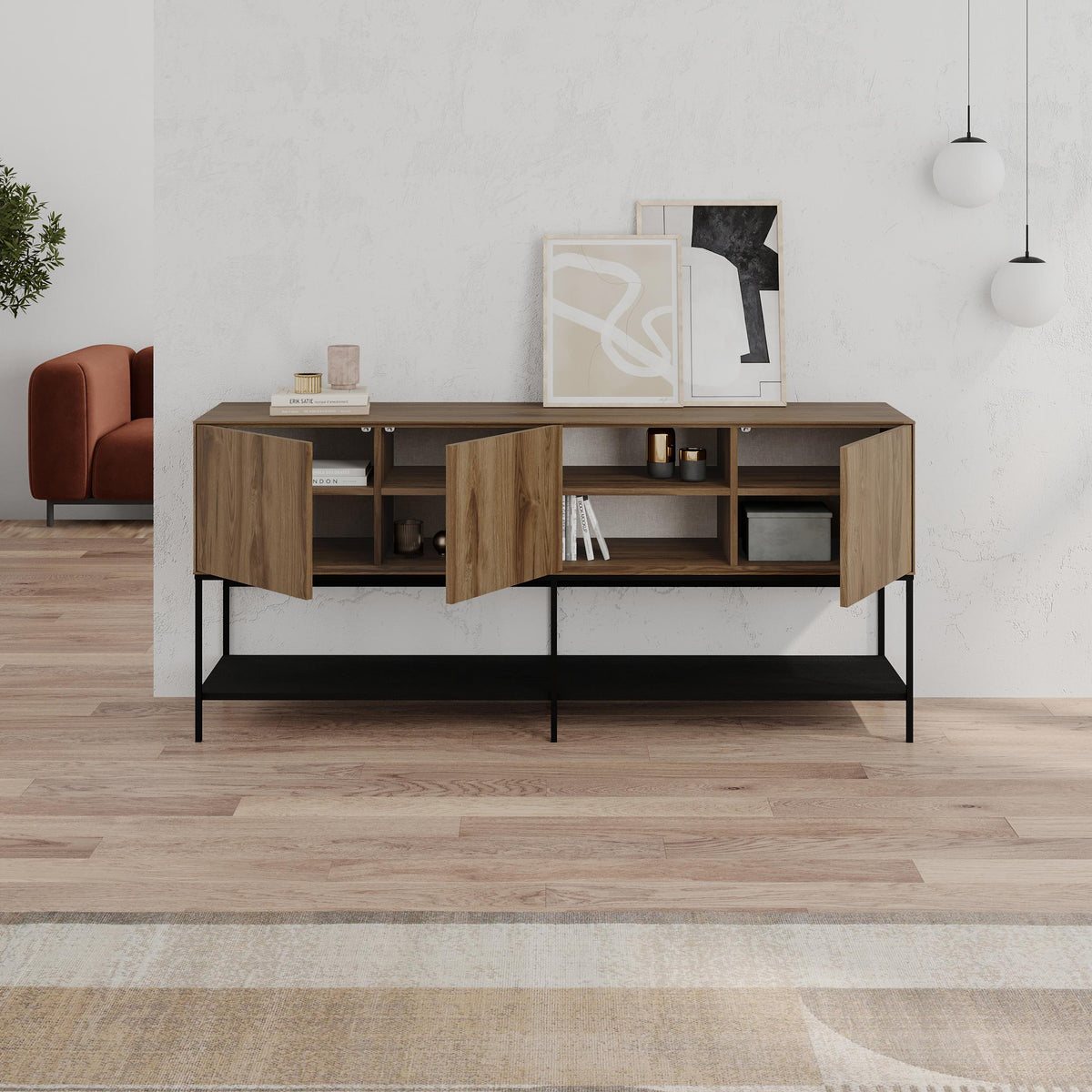 Amira Console Table Modern Sideboard & Storage Unit