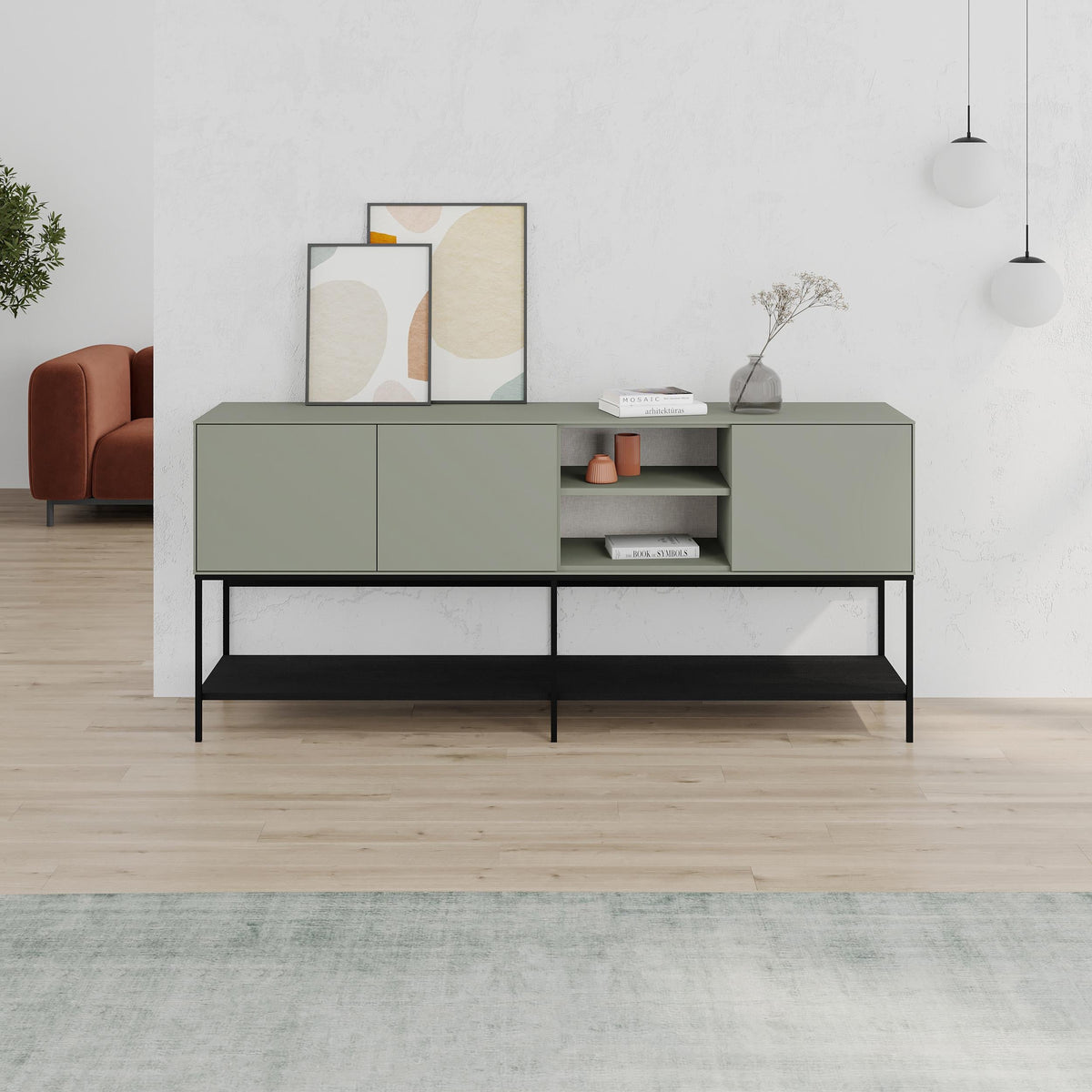 Amira Console Table Modern Sideboard & Storage Unit