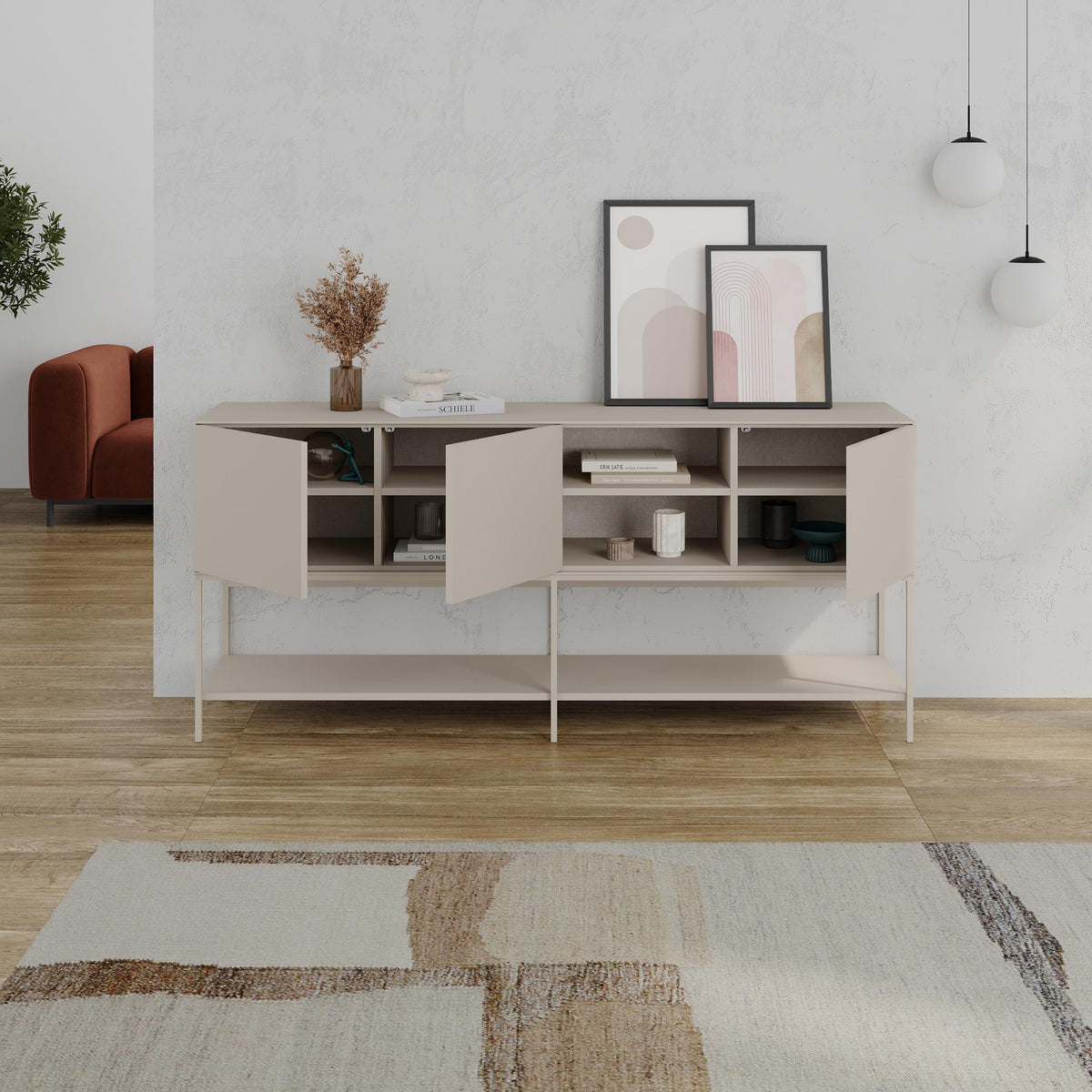 Amira Console Table Modern Sideboard & Storage Unit