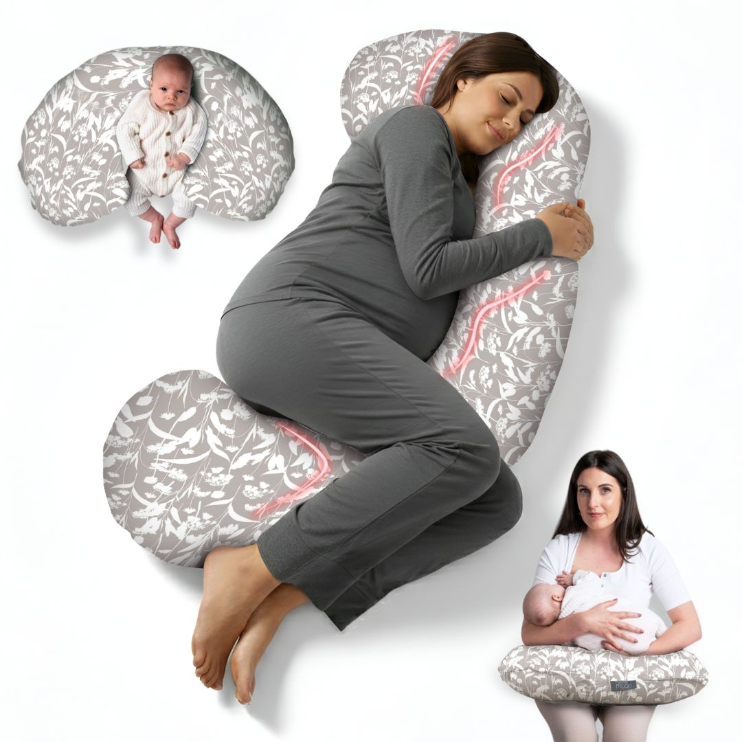 BellaMoon 3-in-1 Comfort Pillow for Stylish Support