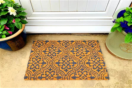 Coir Doormat Serenity Tile Design 40x60cm - Shades 4 Seasons