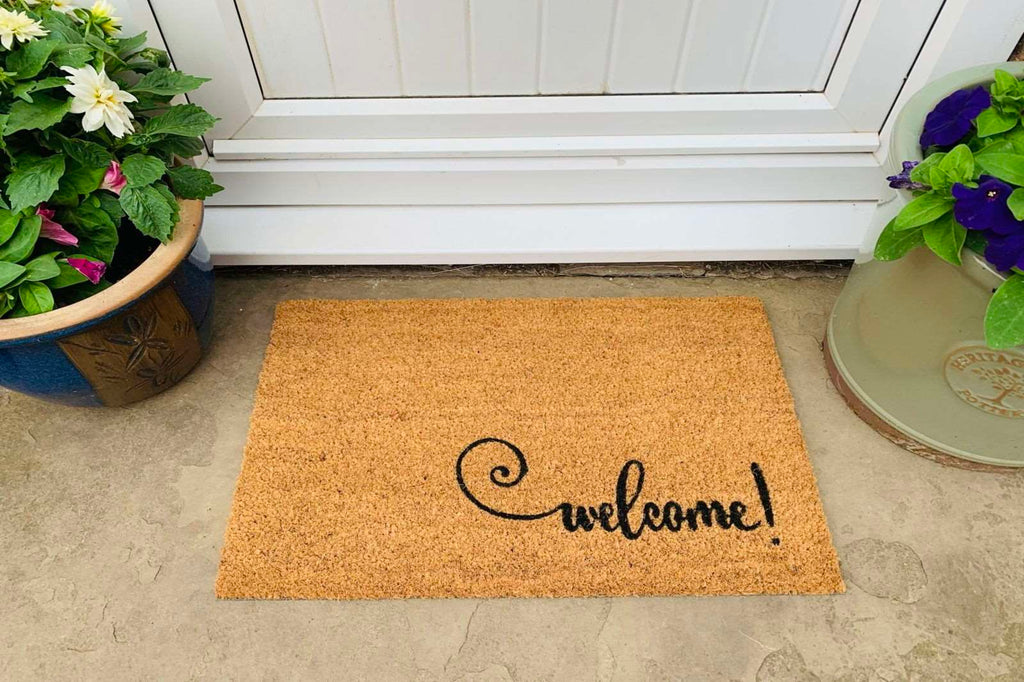 Coir Doormat Welcome 40x60cm Geko Products