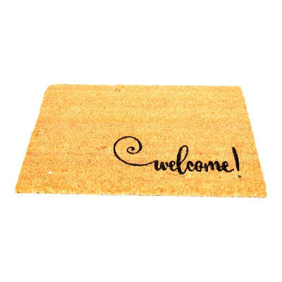 Coir Doormat Welcome 40x60cm - Shades 4 Seasons