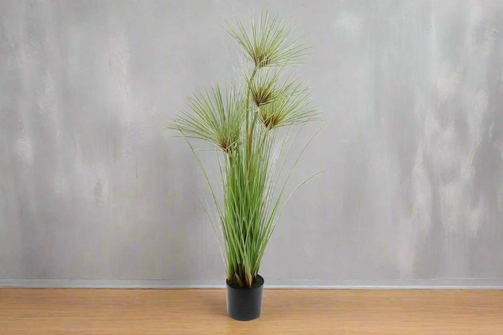 Artificial Green Papyrus Plant 95cm Geko Products