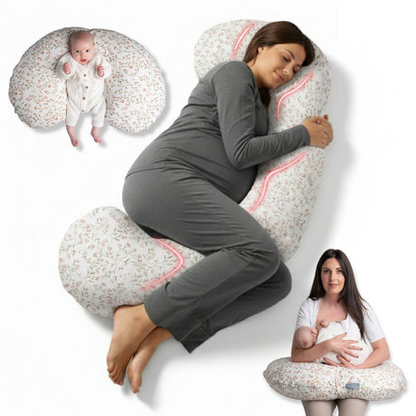 BellaMoon 3-in-1 Comfort Pillow for Stylish Support