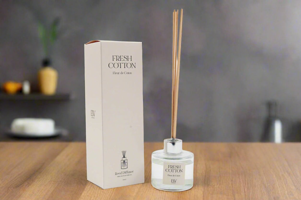 Fresh Cotton Scented 100ml Diffuser Geko Products