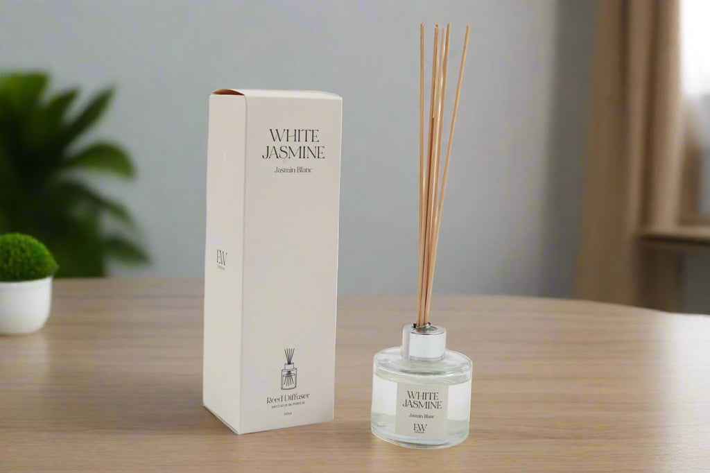 White Jasmine Scented 100ml Diffuser Geko Products