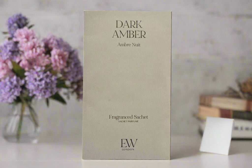 Dark Amber Scented Sachet for Drawers and Cupboards 20g Geko Products