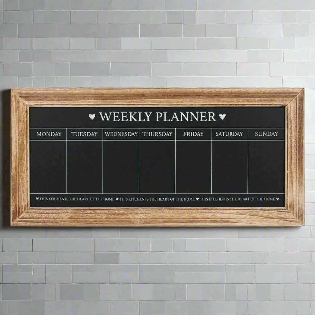 Chalkboard Weekly Planner Geko Products