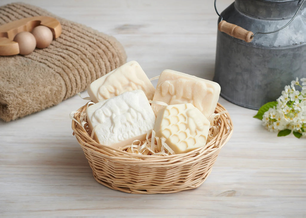 Goats Milk Soap Gift Basket - Shades 4 Seasons