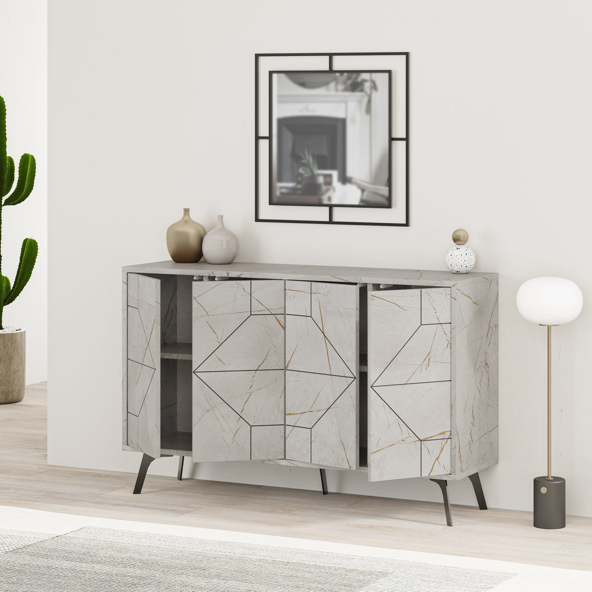 Dune Console Sideboard Display Unit 123cm