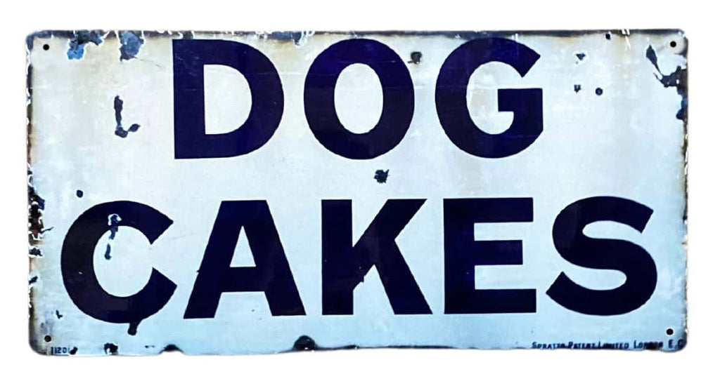 Metal Wall Sign - Dog Cakes Blue Geko Products