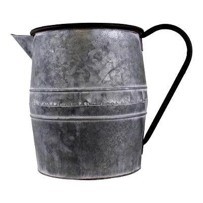 Vintage Style Metal Jug Garden Planter Geko Products