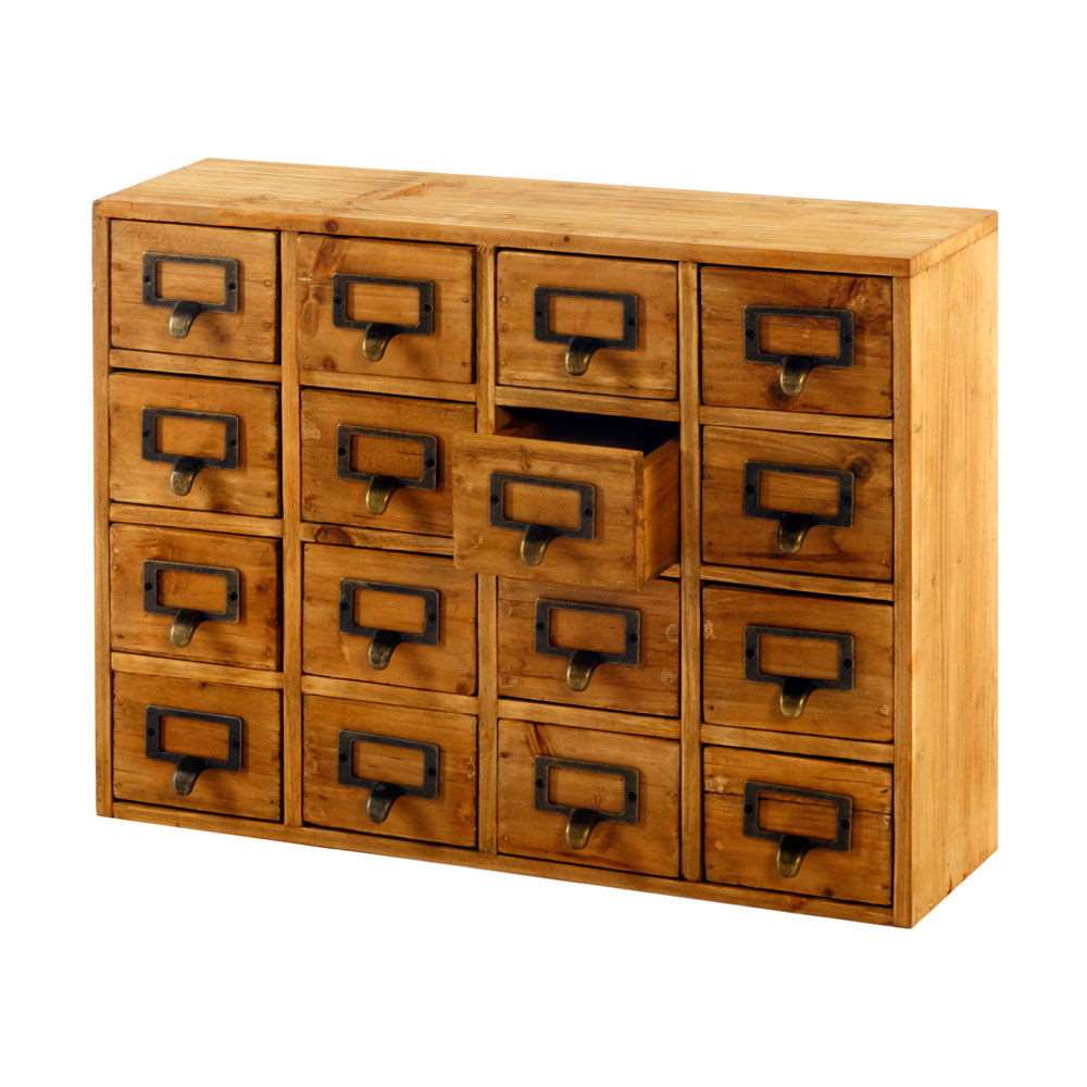 Storage Drawers (16 drawers) 35 x 15 x 46.5cm Geko Products