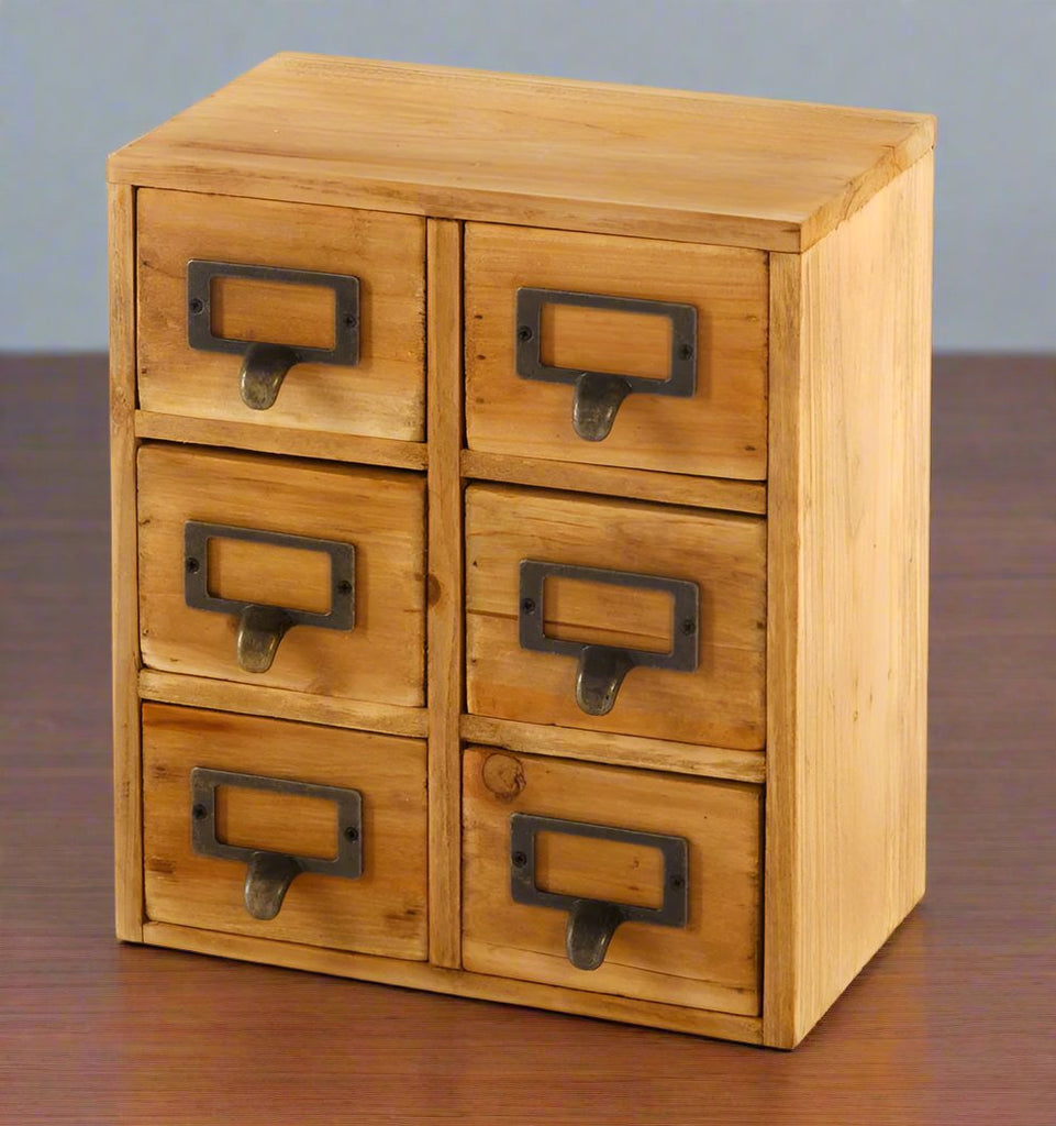 Storage Drawers (6 drawers) 23 x 15 x 27cm Geko Products