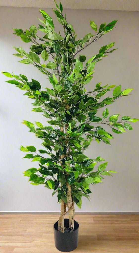 Artificial Ficus Tree with Natural Trunk 125cm Geko Products