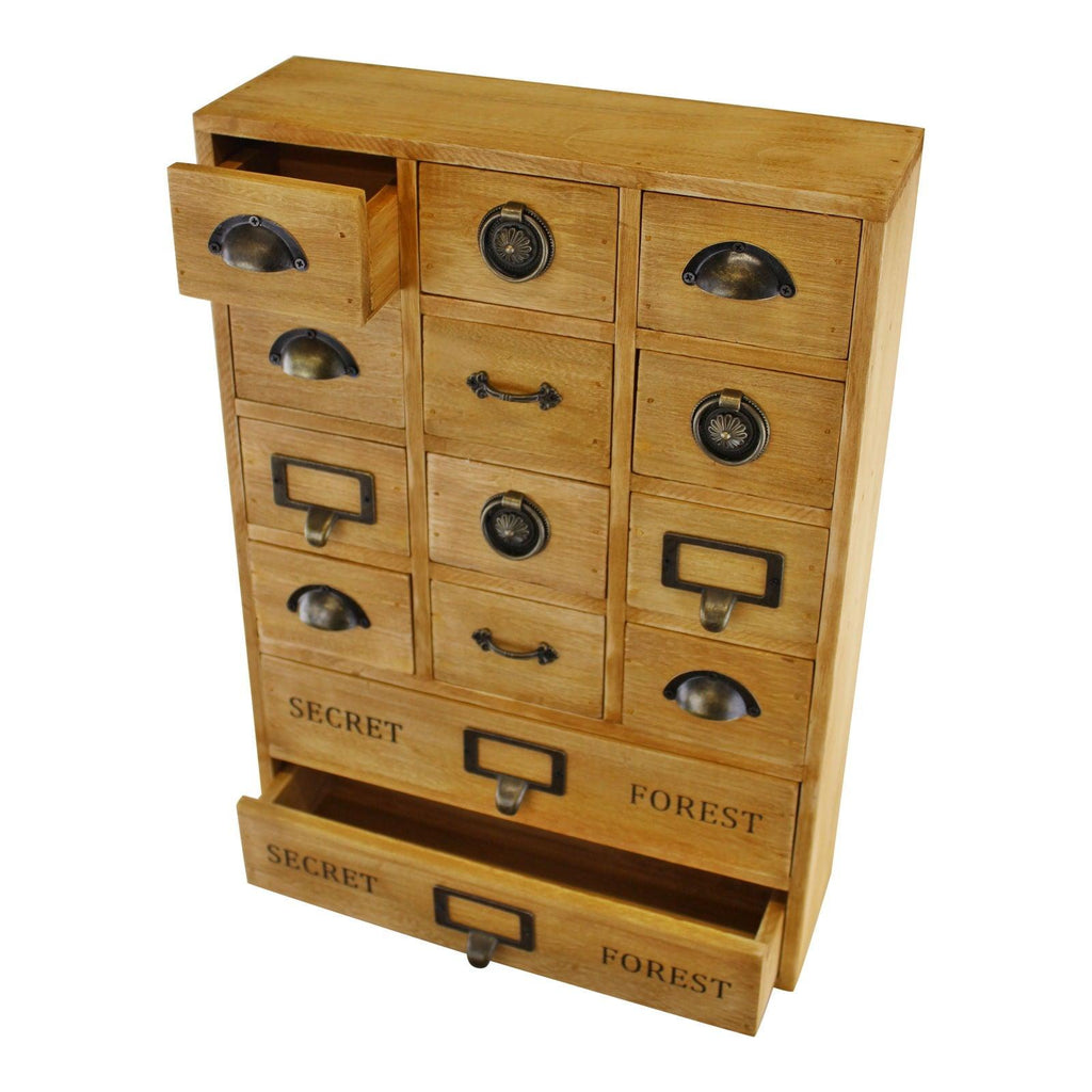 14 Drawer Storage Unit, Trinket Drawers Geko Products