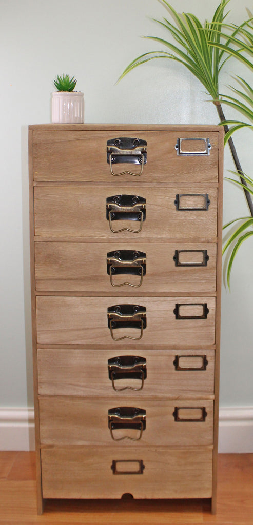 Tall Wooden Chest of Drawers Geko Products